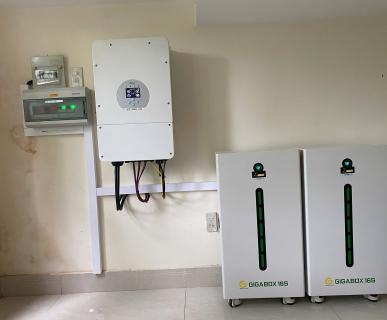 Dự án Hybrid Deye Độc Lập 12 kw - Lưu trữ 31.2 Kwh Nhà Chú Hải Giang Điền