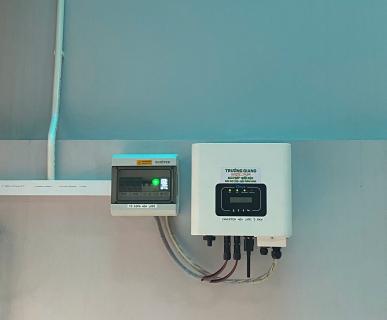 Dự án Hòa Lưới Deye Bám Tải 5.6 kwp tại nhà Anh Dũng Quận 7